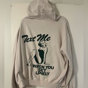 Lonely Ghost “Text Me When You Get Lonely” Hoodie